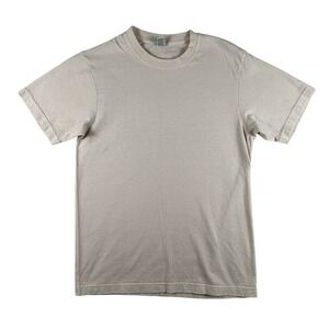 Sporty & Rich Shirt Womens Small White Basic Cotton Tee T-Shirt Made USA